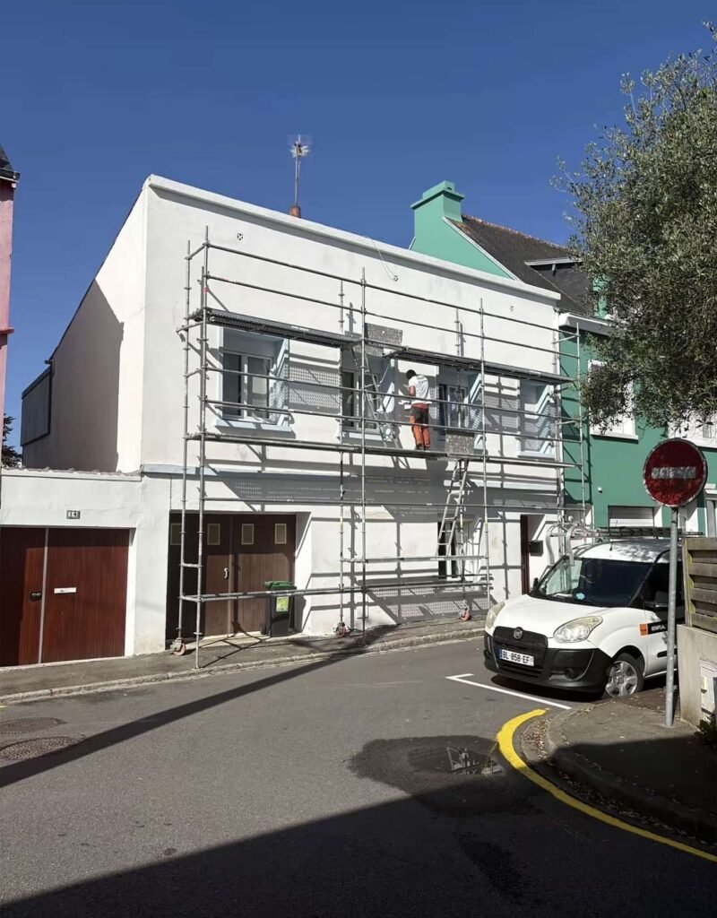 Ravalement de façade par JC Multiservices à Tours