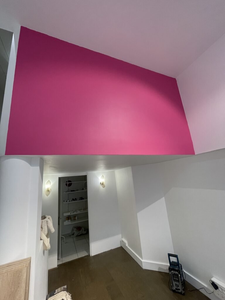 Chantier de peinture à Véretz, JC Multiservices