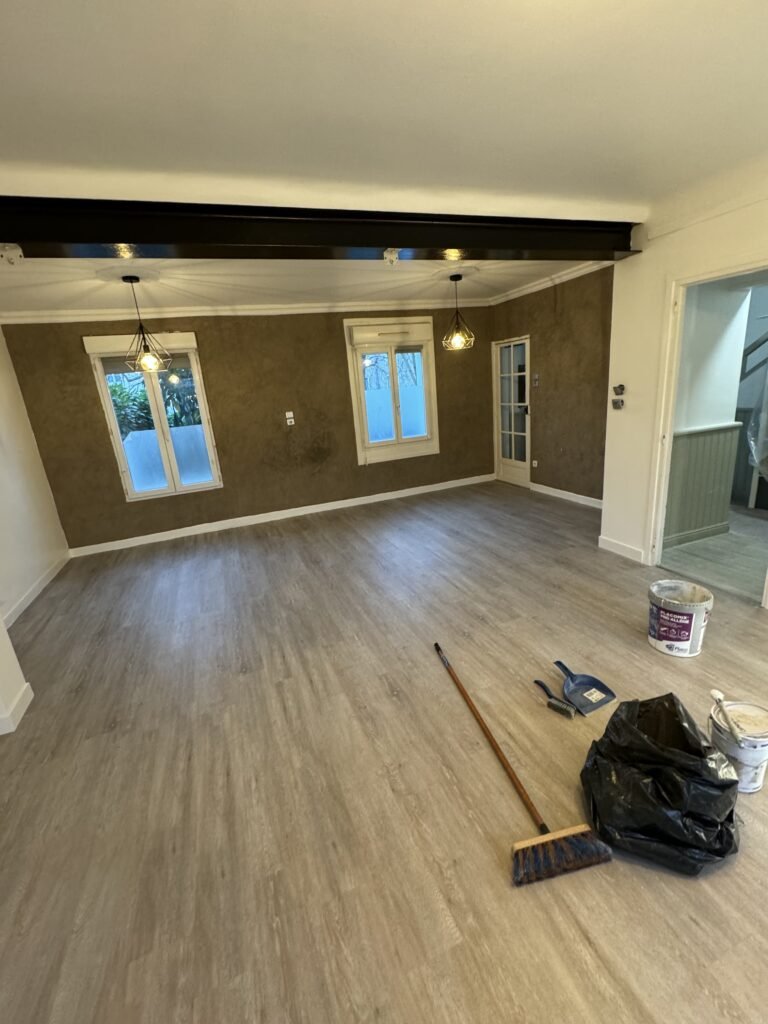 Finition décorative réalisée par JC Multiservices